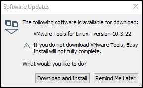 vmware update